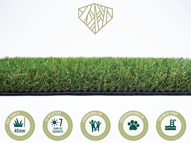 Gras van de Buren  Alvera 400 cm  sfeer l Paviment.nl