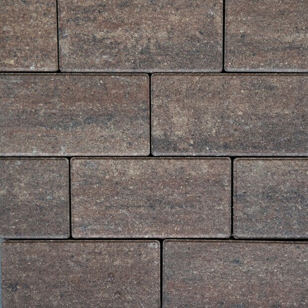 Sierbetonklinker Drive 21x10,5x8cm nature bruin genuanceerd