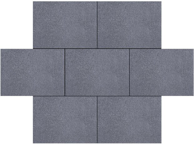 Granulati 20x30x6 Grigio Scuro Donkergrijs