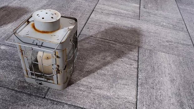 Stratops 40x80x5cm grijs/zwart sfeer