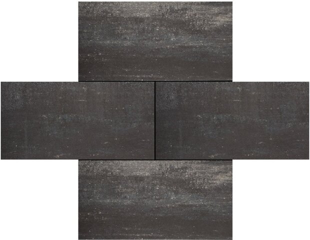 Cottage Stones 30x60x4cm somerset grijs/zwart