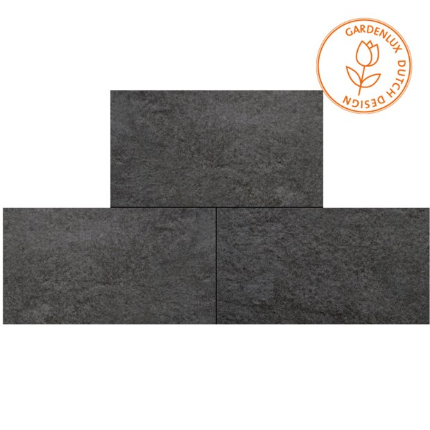 Cera3line Lux &amp; Dutch 45x90x3cm Pietra Serena anthracite