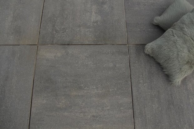 Facetto 60x60x4,7cm fortland midden grijs gen. sfeer