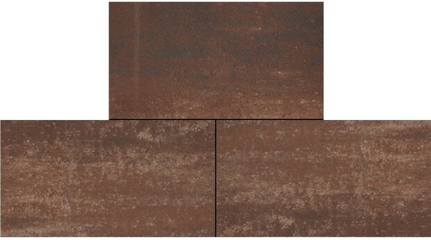 Cottage stones 40x80x4cm devon bruin gen.