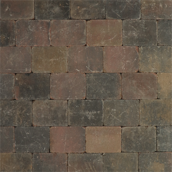 Metro Trommelsteen 20x15x6 cm Brons genuanceerd - Paviment