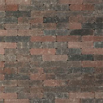 Metro Trommelsteen 20x5x7 cm Rood Genuanceerd - Paviment