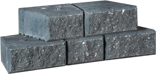 Crack &amp; Stack 15/23x20x10cm zwart