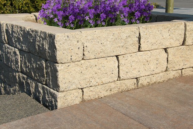 Cliff Walling 30x12x12cm greige