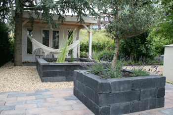 Wallblock Old 15x15x60 Antraciet