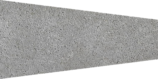 Oudhollandse tegel trapezium 120x60/30x8 cm Grijs-paviment.nl