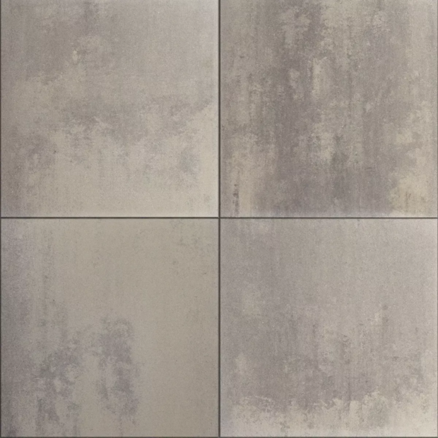 Estetico+ 60x60x4 Midden grijs nuance sfeer