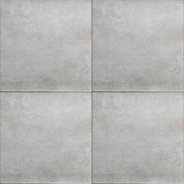 Ceramiton Titan 60x60x4cm Silver sfeer