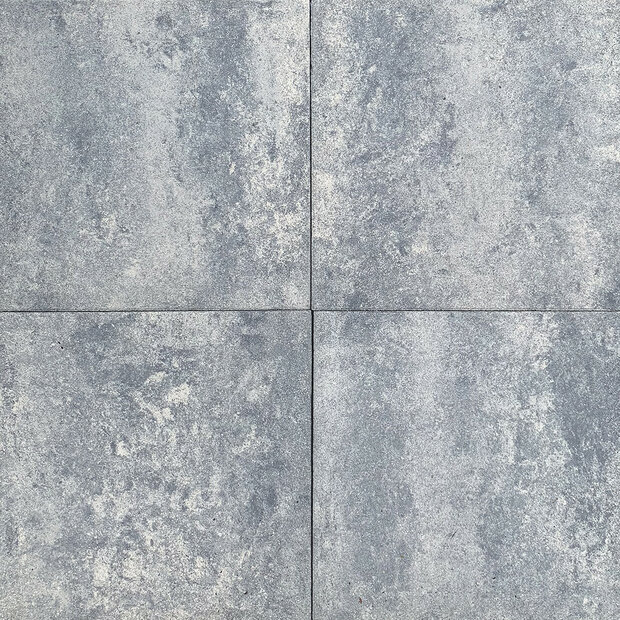 Budget terrastegel60x60x4 cm Grijs-Bruin