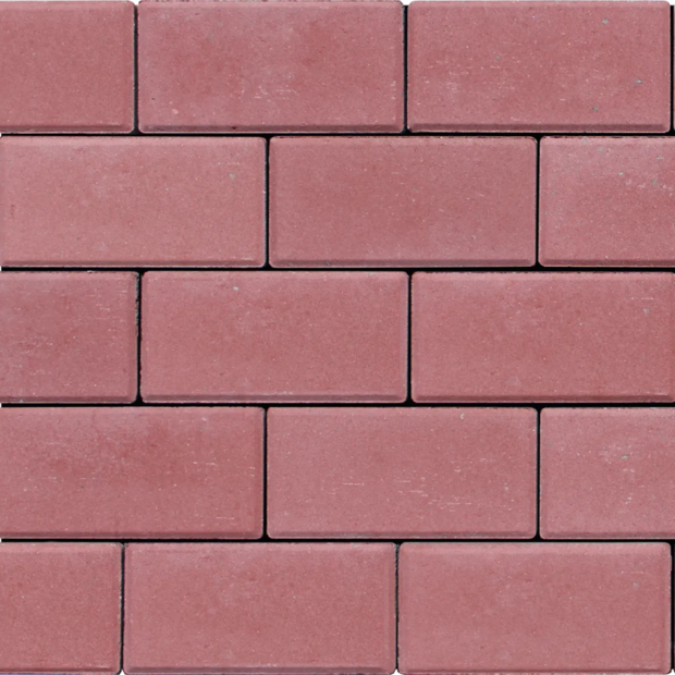 Betonklinker (BKK) Rood 8cm