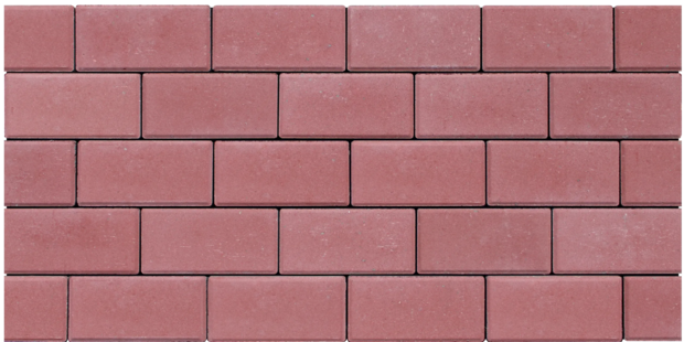 Betonklinker (BKK) Rood 8cm