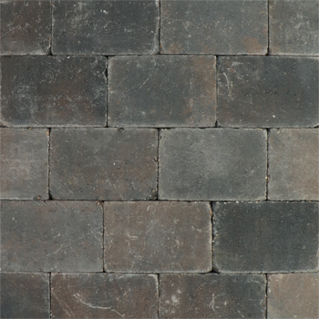 Top Trommelsteen 30x20x6 cm Bruin-Antraciet - Paviment