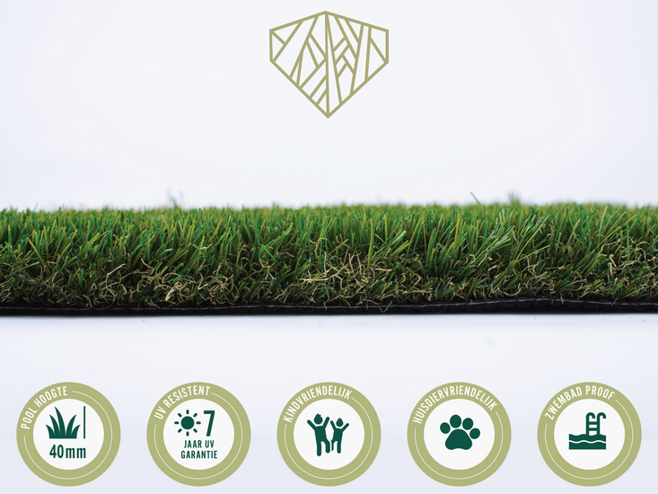 Gras van de Buren  Toulon 400 cm sfeer l Paviment.nl