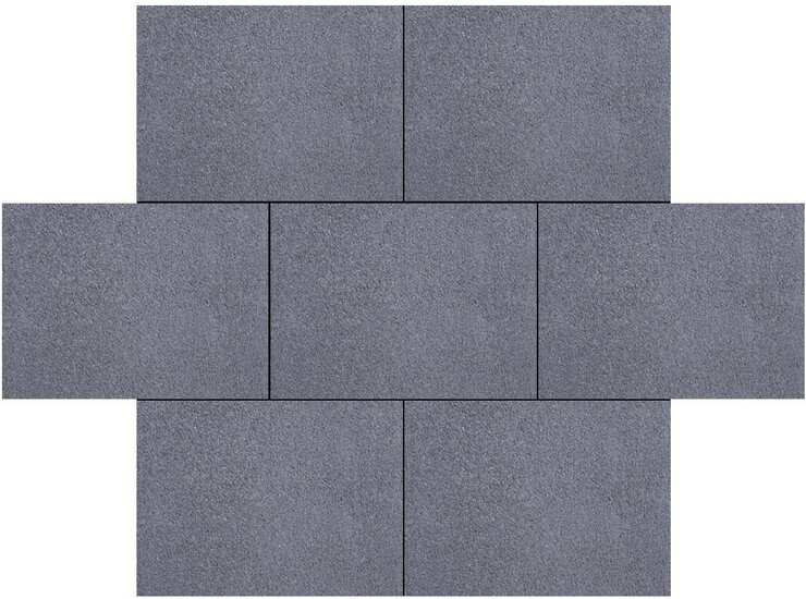 Granulati 20x30x6 Grigio Scuro Donkergrijs