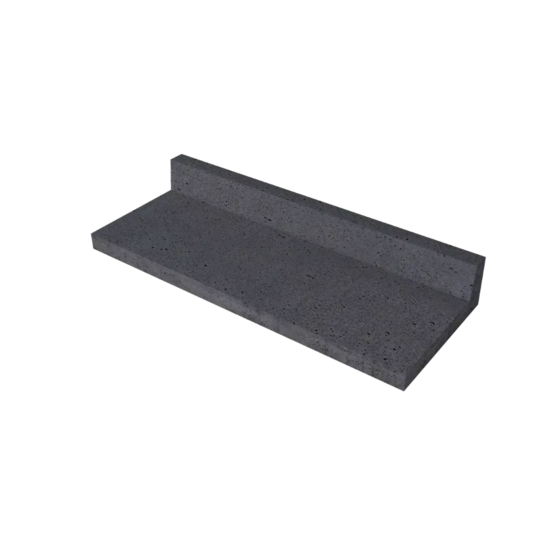 Schellevis Oudhollands Traptrede 40x15x100 Antraciet