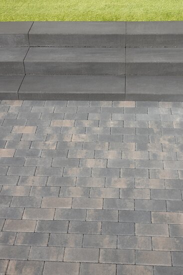 Design brick 21x10,5x6 cm dark sepia mini facet komo sfeer 2