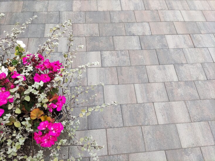 H2O comfort square 20x30x6 cm tricolore sfeer