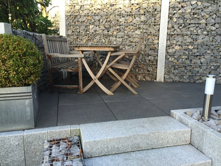 Ceramaxx 60x60x3 cm basaltina olivia black 2.0 rectified sfeer