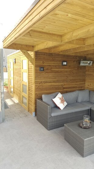 Ceramaxx 60x60x3 cm blue de soignies gris 2.0 rectified sfeer 2