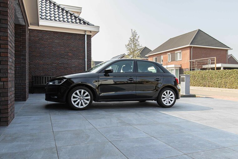 Ceramaxx 60x60x3 cm durban slate black berry rectified sfeer 3