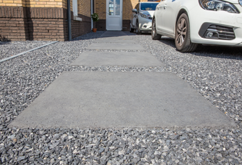 Oudhollandse tegel 80x80x5 cm Antraciet - Paviment sfeer 2