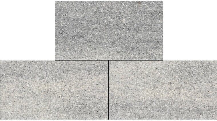 Cottage stones 40x80x4cm kent wit/grijs gen.