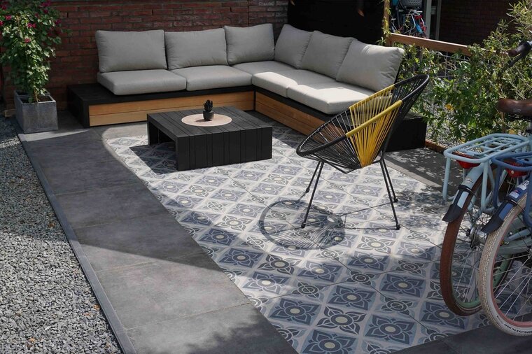 Cera3line Lux &amp; Dutch 60x60x3cm Select decor blue sfeer