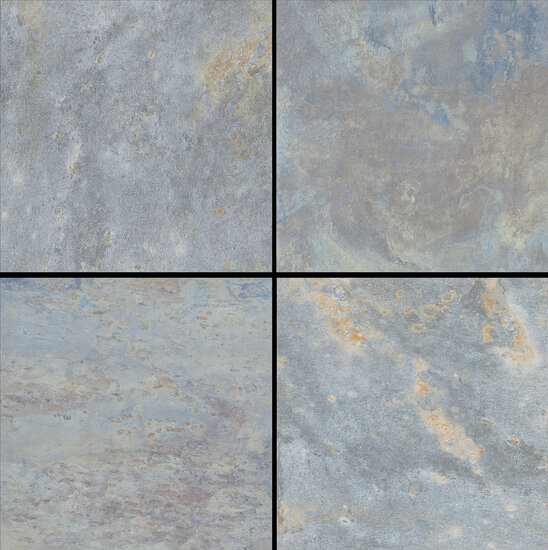 Cera3line Lux &amp; Dutch 60x60x3cm Peacock Blue