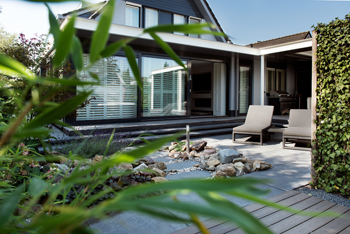 Oudhollandse tegel 80x80x5 cm Carbon sfeer 12