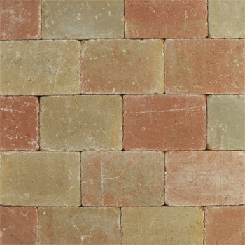 Metro Trommelsteen 20x15x6 cm Terrageel - Paviment