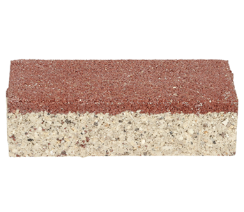 ZOAK 20x10x5,5 cm Rood - paviment