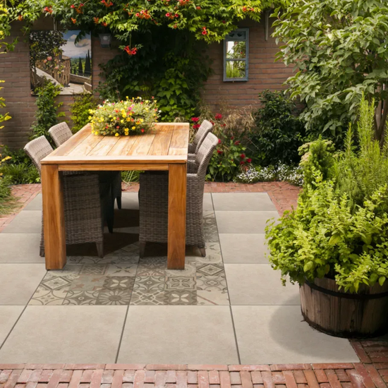 Passiona 60x60x3 Greige sfeer 3