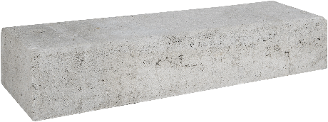 Retro Betonbiels 60x20x12cm grijs