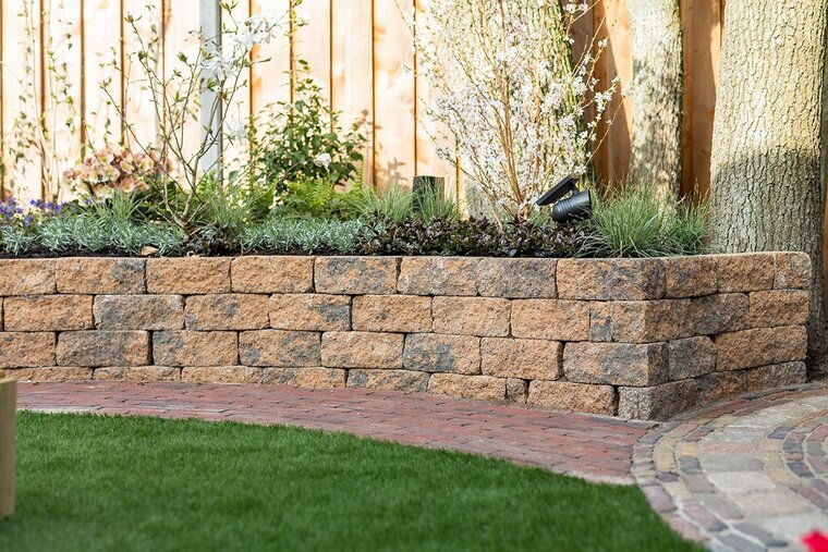 Cliff Walling 30x12x12cm bruin/zwart