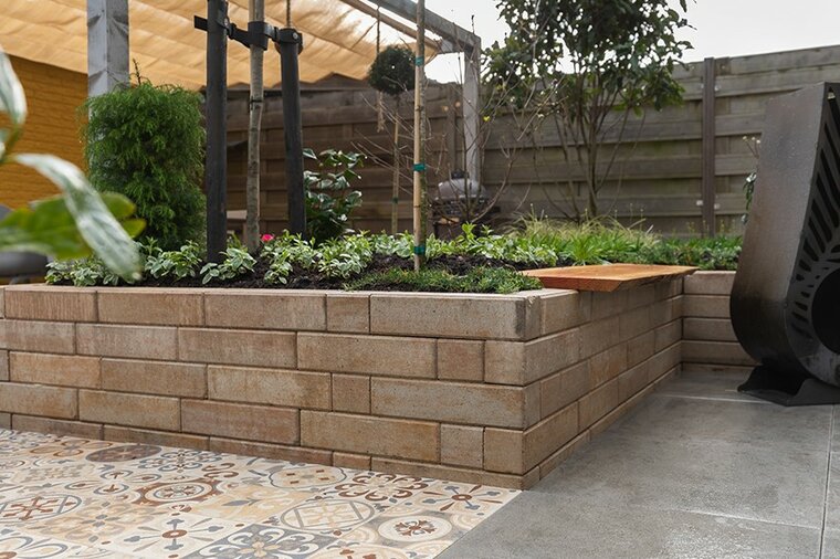 Decor Block 40x10x10cm zandsteen sfeer