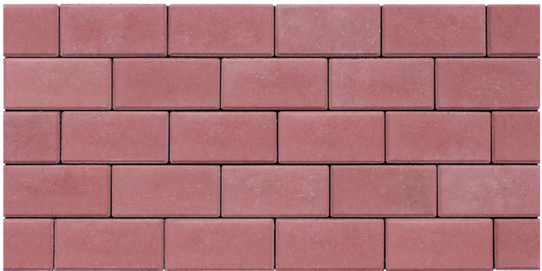 Betonklinker (BKK) Rood 8cm