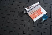 Sierbetonklinker Lyon 21x6,8x8cm antraciet sfeer