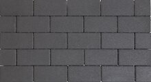 Design brick 21x10,5x8 cm black mini facet komo