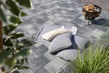 H2O comfort square 20x30x6 cm nero/grey sfeer 2