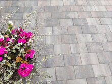 H2O comfort square 20x30x6 cm tricolore sfeer