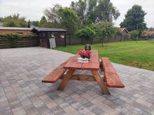 H2O comfort square 20x30x6 cm tricolore sfeer 3