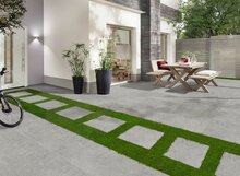 Ceramica Terrazza 59,5x59,5x2cm Gigant silver grey grijs sfeer 2