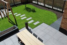 Cera3line Lux &amp; Dutch 45x90x3cm Pietra Serena anthracite sfeer 3