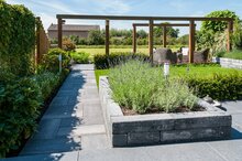 Cottage stones 40x80x4cm somerset grijs/zwart sfeer 2