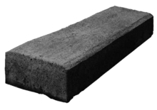Betonbiels 12x20x75cm Antraciet