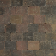 Metro Trommelsteen 20x15x6 cm Brons genuanceerd - Paviment